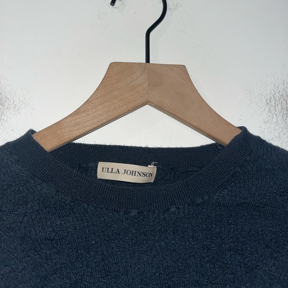 ULLA JOHNSON Balloon Sleeve Merino Wool Sweater - Picture 4 of 8